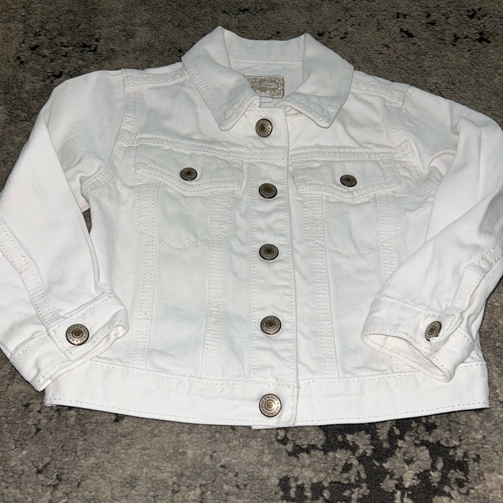 Old Navy | White Jean Jacket